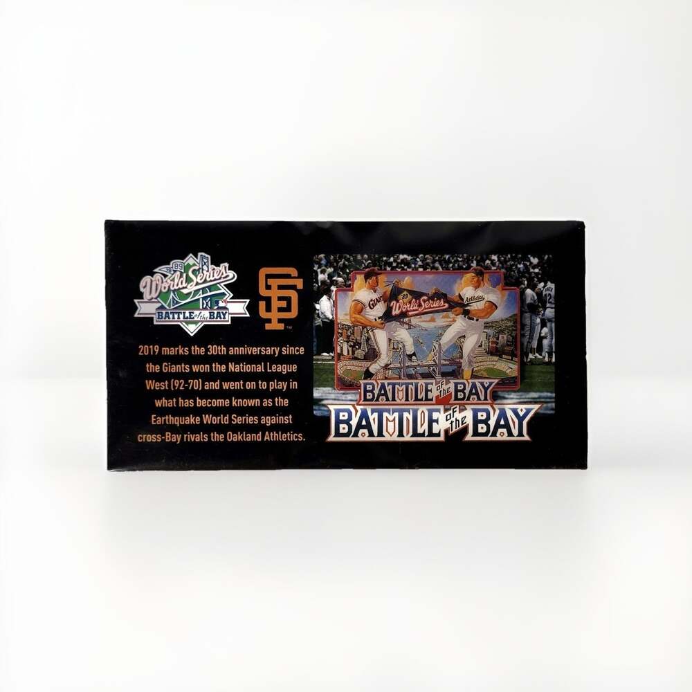 SF Giants vs Oakland A's Battle Of The Bay PIN SGA 8/11/2019 NEW 2 by 1 1/2 inch
